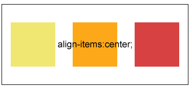 align-items:center