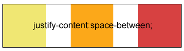 justify-content:space-between