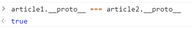 égalité des __proto__ testée sur la console