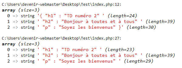 PHP8 - Solution pas à pas du TD numéro 2