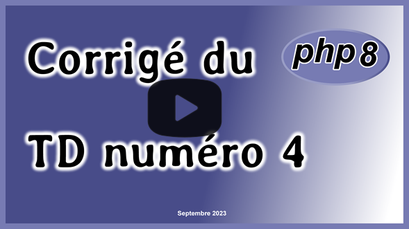 Lien vers youtube