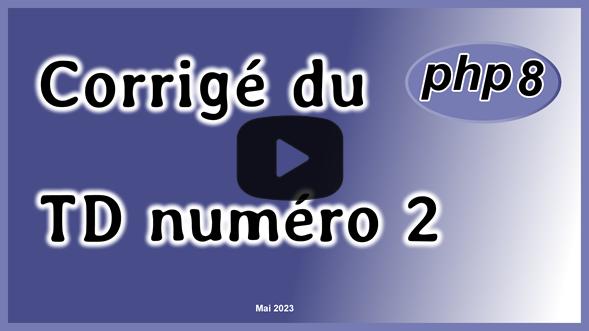 Lien vers youtube
